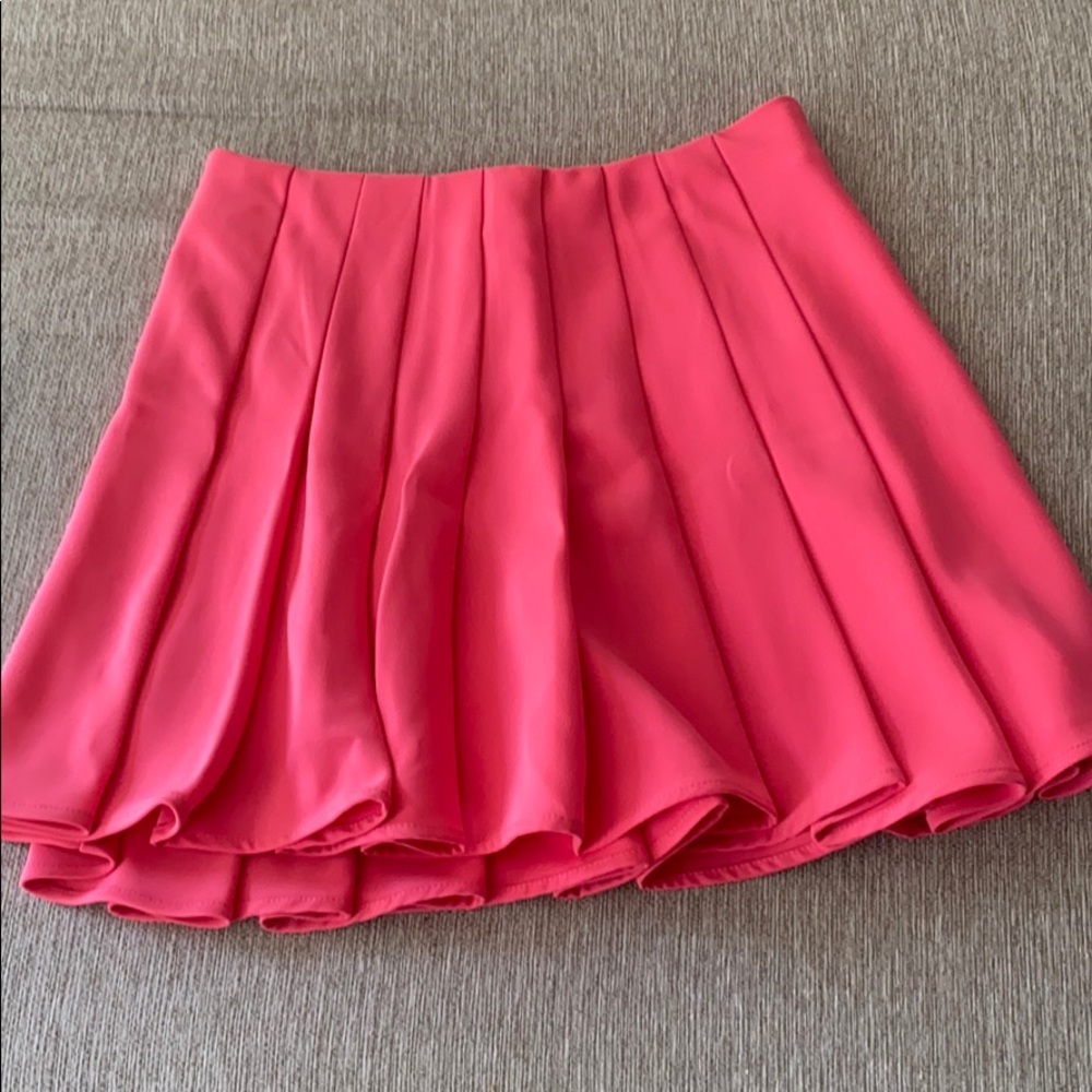 Pink skirt